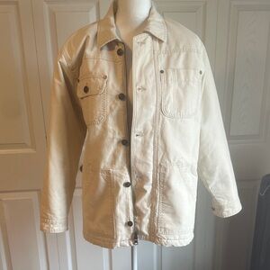 Alpine Design Cream Utility Field Jacket